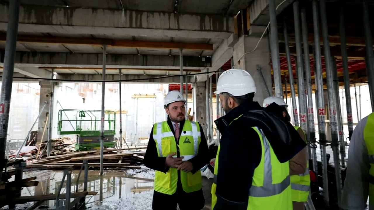 Lucrările la Centrul de Mari Arși Copii din Capitală, progres în procent de 40%