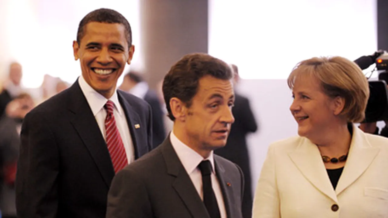 Sarkozy îi critică pe Obama, Zapatero şi Merkel