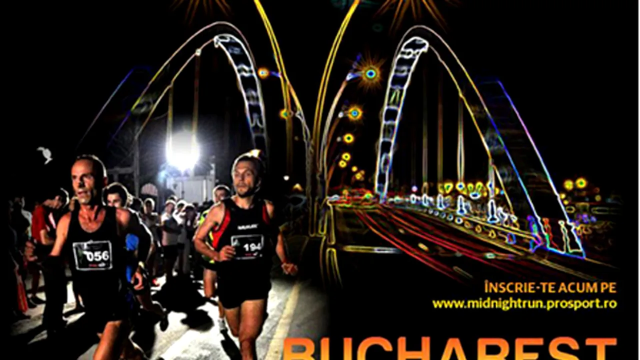 Pro Sport Bucharest Night Run, sâmbătă: peste 600 de participanţi. Trafic închis pe Pasajul Basarab