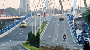 Traficul rutier pe Podul Basarab, închis sâmbătă seară, pentru evenimentul Pro Sport Midnight Run