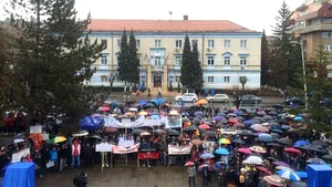 Peste 1.000 de persoane, miting pentru salvarea mineritului - VIDEO