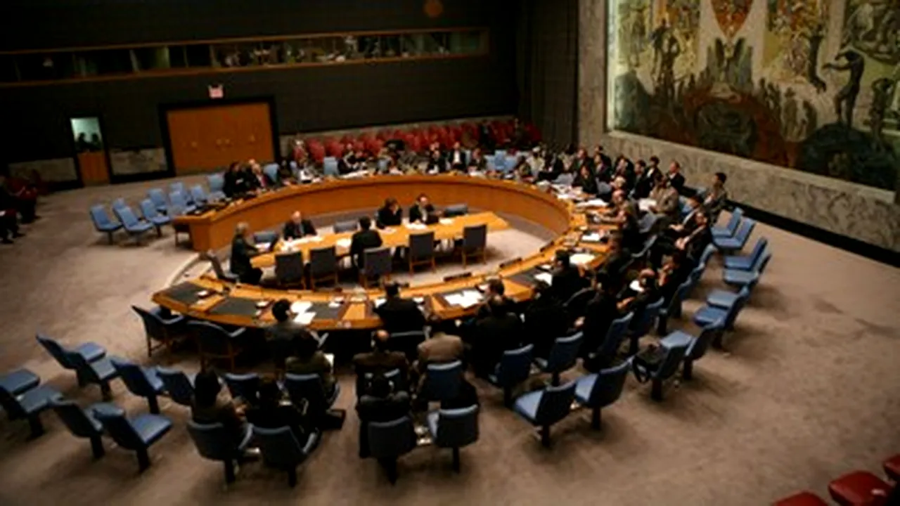 Reuniune a Consiliului de Securitate al ONU privind situaţia din Gaza