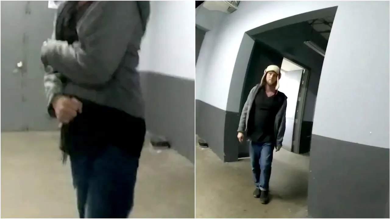 Un bărbat care ameninţa ofiţerii de poliţie cu o furculiţă de plastic a fost ucis

