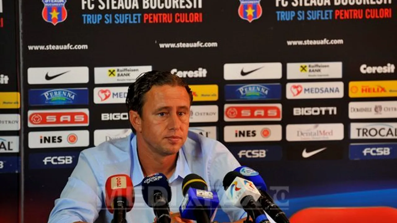 Reghecampf despre Dinamo: Dacă ne uităm în jos la ei ameţim