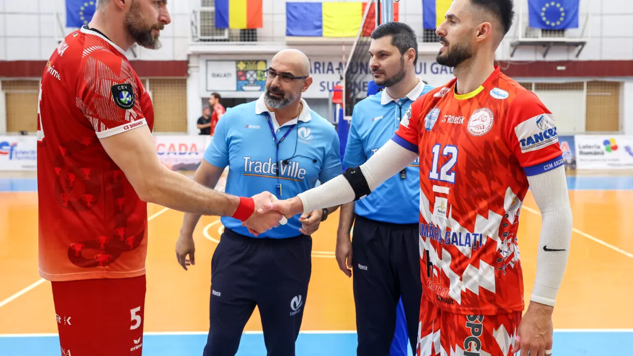 Titlul la volei masculin se decide vineri, în Capitală. Dinamo și Arcada joacă meciul decisiv al finalei