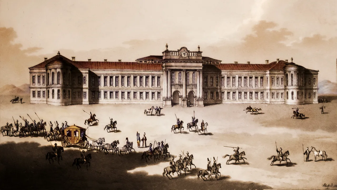 Curtea Domnească din Iaşi: de la prima atestare scrisă, din 1434, până în prezent. Pe ruinele sale a fost construit Palatul Culturii