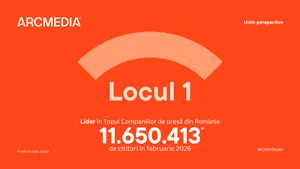 ARCMEDIA, liderul în presa online din România în luna februarie 2026: peste 11 de milioane de cititori unici