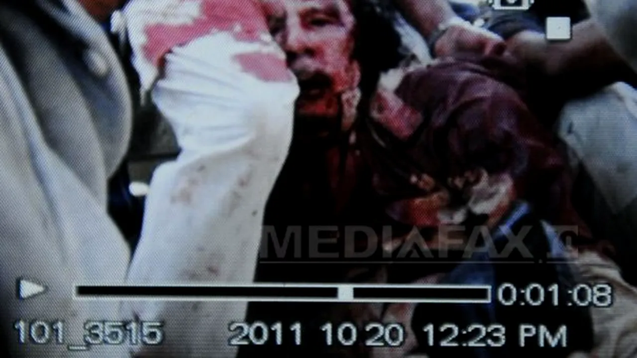 Raport de 50 de pagini privind uciderea lui Muammar Kadhafi. Noi probe cu privire la moartea dictatorului şi la execuţii în masă în Libia