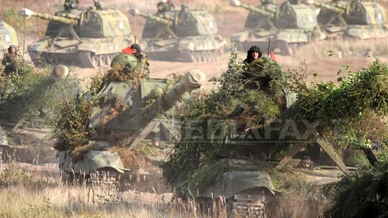 Rusia a lansat manevre militare în centrul ţării: 