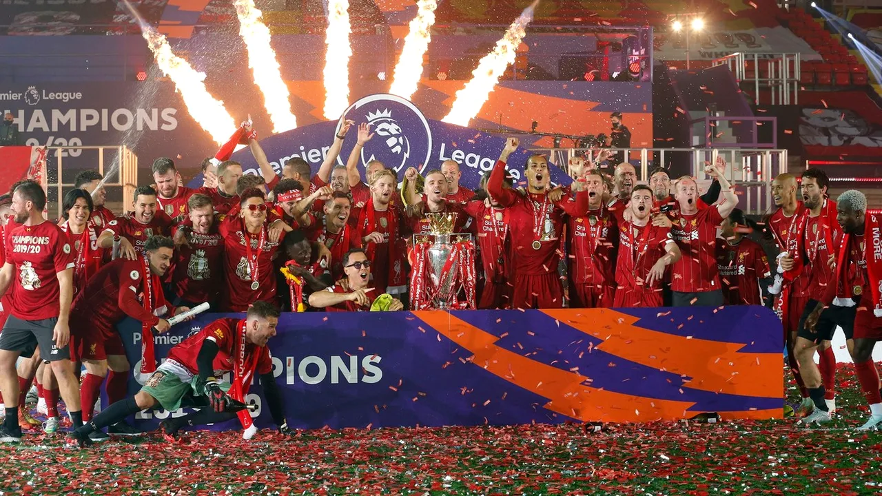 Aşteptarea a luat sfârşit pentru Liverpool după 30 de ani. ”Cormoranii” au câştigat al 19-lea titlu în Premier League