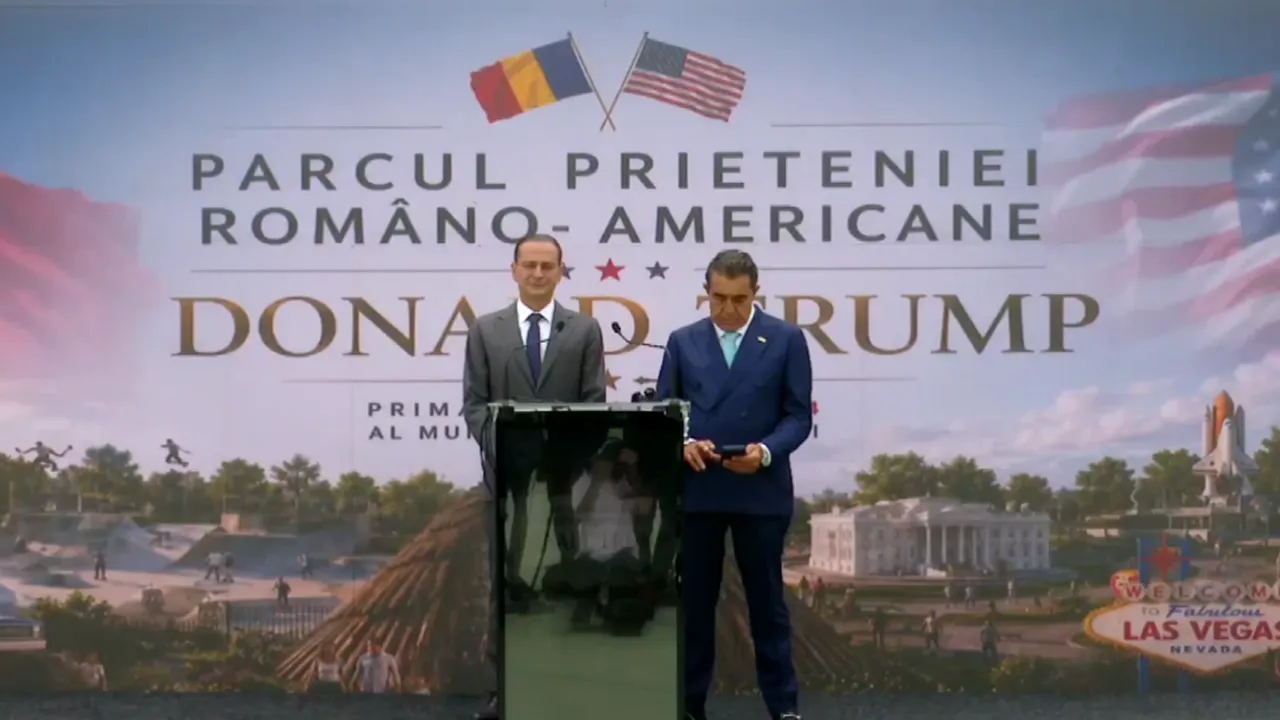Daniel Băluță anunță când va fi gata Parcul Prieteniei Româno-Americane Donald Trump