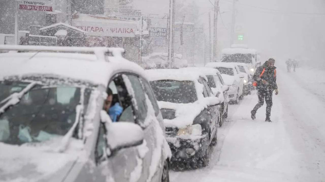 Vreme deosebit de rece până sâmbătă, în Bucureşti