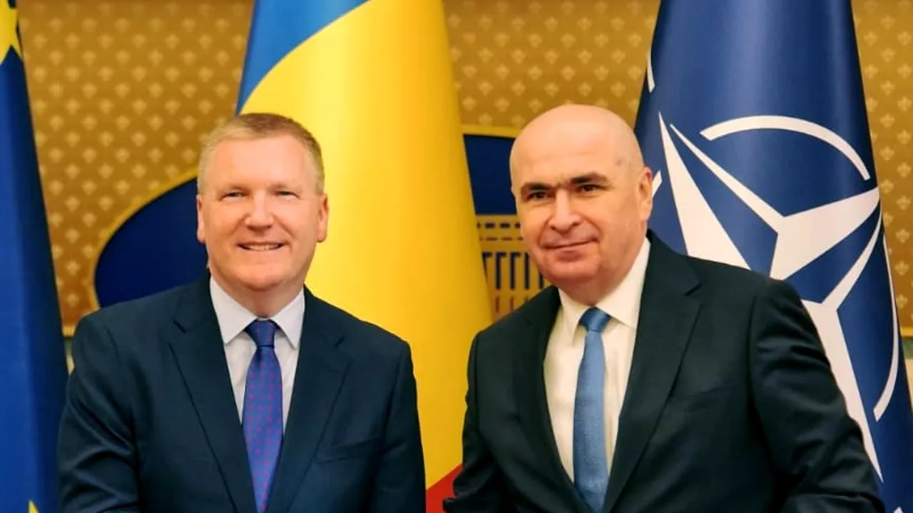 Prime Minister Ilie Bolojan, meeting with European Commissioner for Justice Michael McGrath