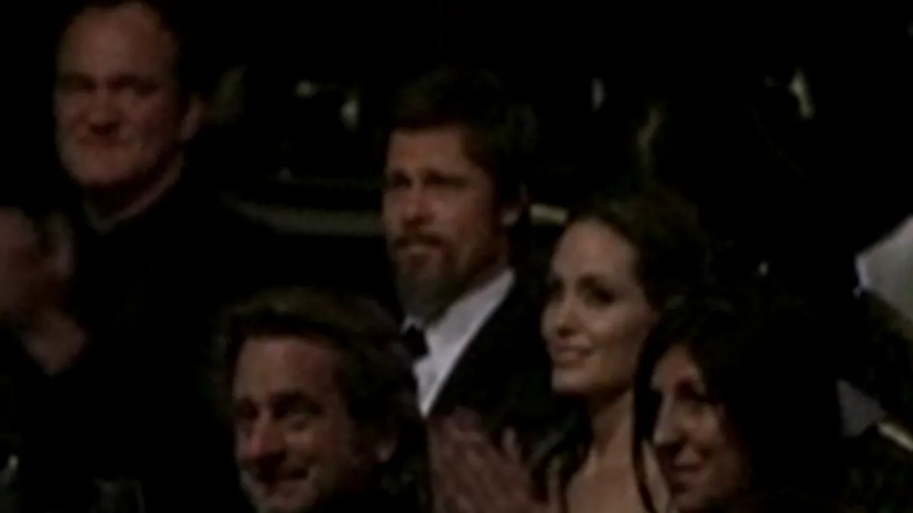 Angelina Jolie şi Brad Pitt, împreună în public - VIDEO