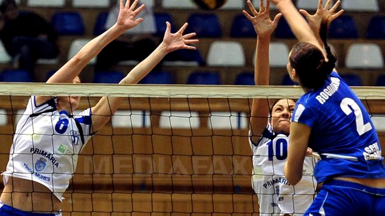CSM Bucureşti s-a calificat în sferturile Challenge Cup la volei feminin