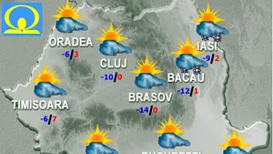 PROGNOZA METEO: Vremea se va răci uşor. Ce temperaturi vor fi luni şi marţi