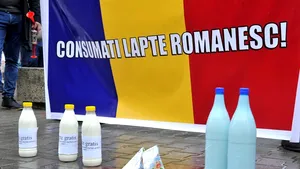 Incidente la protestul fermierilor din Capitală - FOTO, VIDEO