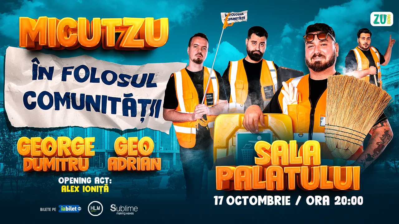  După un an în care nu a fost atât de prezent pe scenă, Micutzu’ revine „În folosul comunităţii”