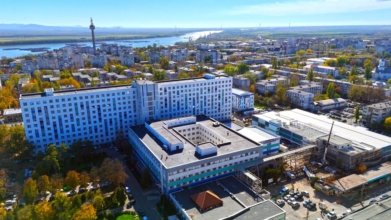 The medical heliport in Galați will be connected to the hospital through a spectacular walkway