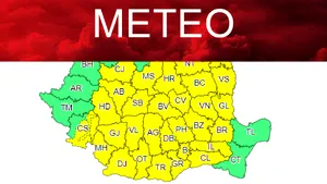 Continuă ploiile. ANM a emis un nou cod galben de intabilitate atmosferică