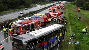 Treisprezece polonezi au murit în accidentul de autocar din Germania