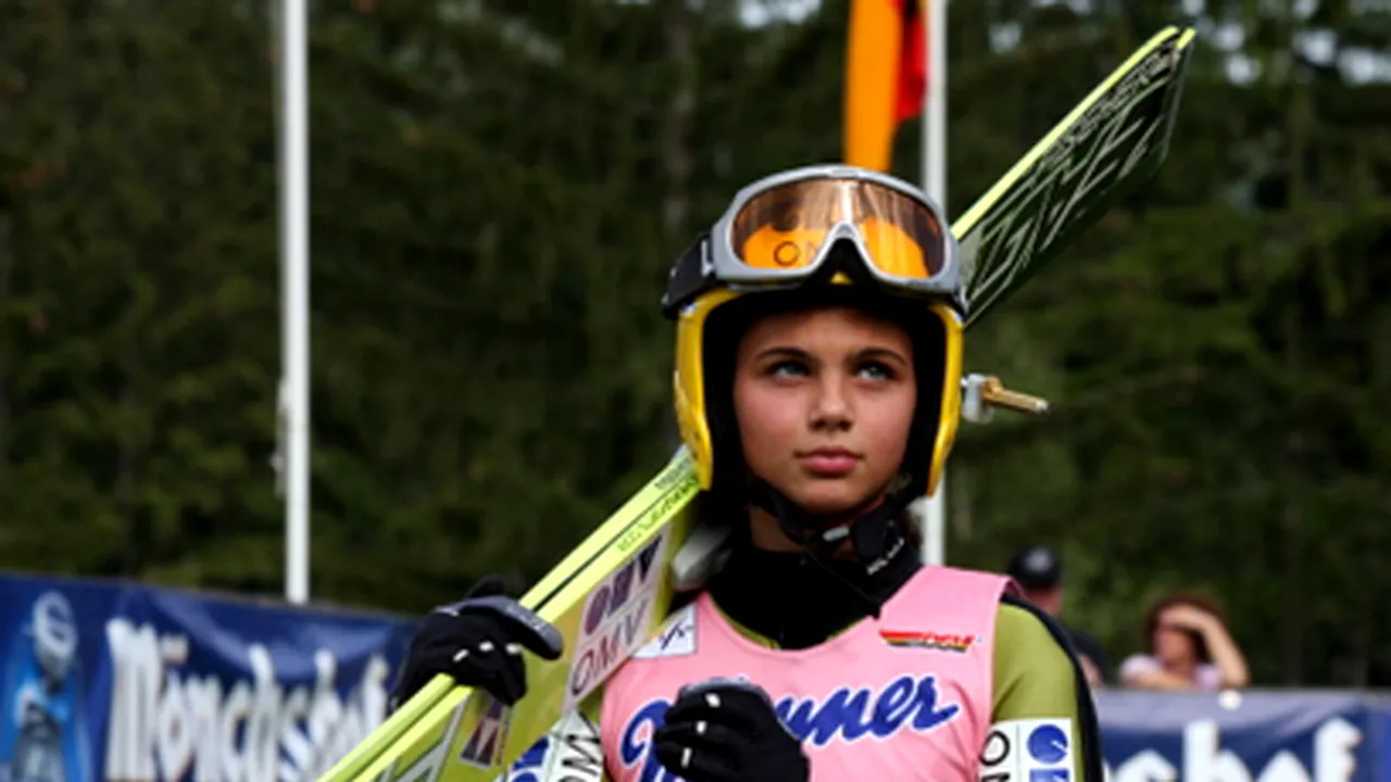 Săritoarea cu schiurile Daniela Haralambie şi-a egalat la Beijing performanţa de la Pyeongchang 