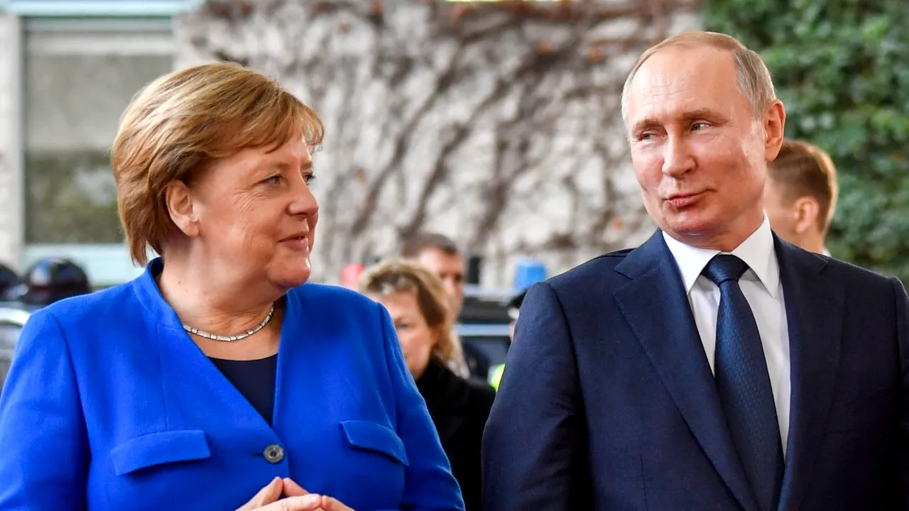 Angela Merkel, dată dispărută. Nemţii cred că plătesc greşelile coabitării sale cu Vladimir Putin
