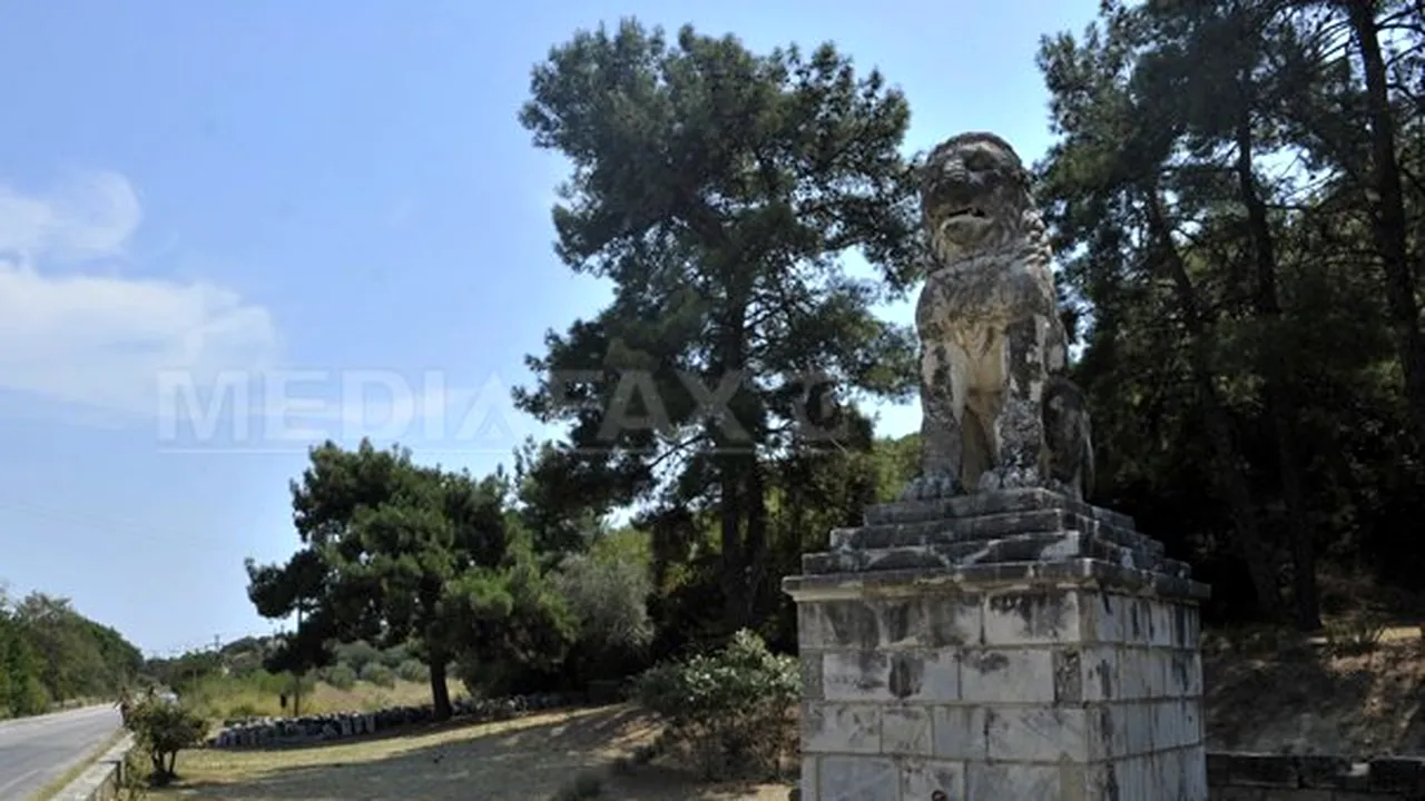 Un mozaic bine conservat, descoperit într-un mormânt antic misterios din Grecia