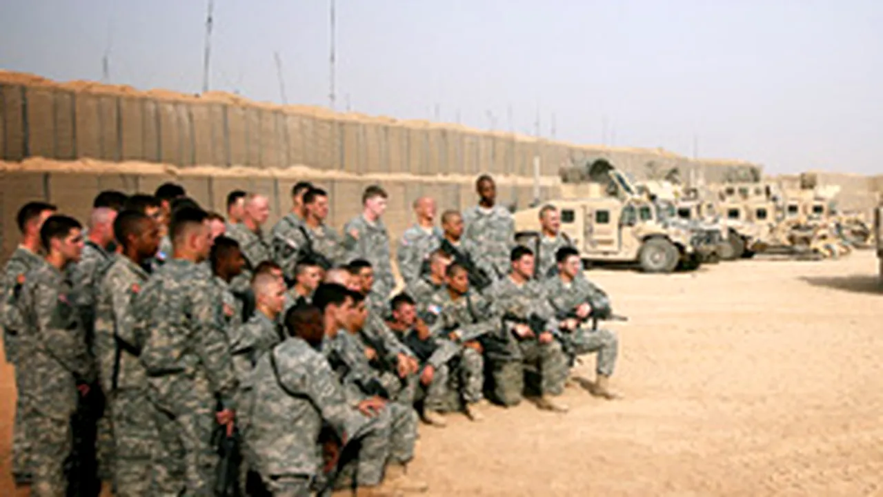 Numărul militarilor americani din Irak, la un nivel record