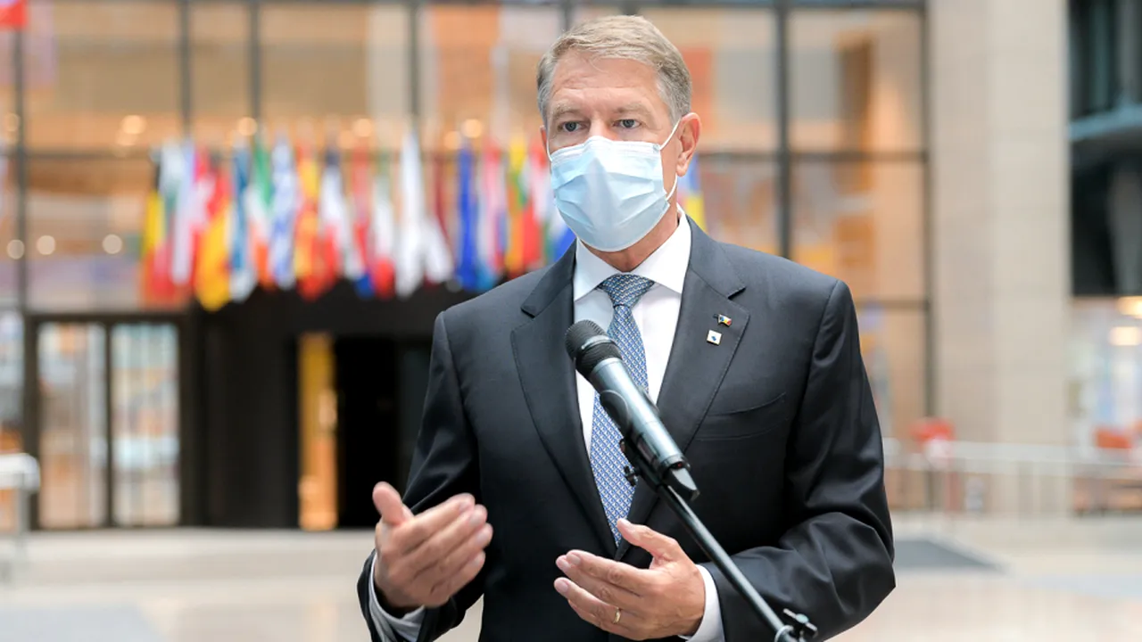 Iohannis, în cadrul dezbaterii  „Să vorbim despre viitorul Europei”: Funcţionarea Schengen şi Piaţa Internă, afectate de pandemia Covid-19