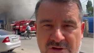 Oraşul ucrainean Slovyansk se află sub bombardamente intense 