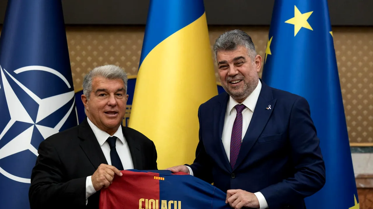Ciolacu îl tachinează pe Laporta: Yamal e un jucător senzaţional, dar şi „noi” mizăm pe Arda Guler