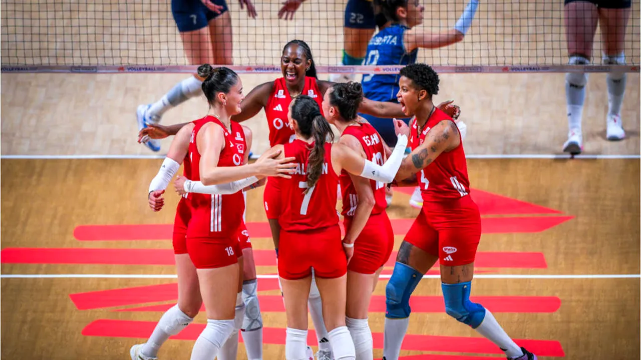 Turcia câștigă Liga Națiunilor la volei feminin pentru a doua oară în istorie