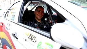 Ponta, după prima probă la Raliul Sibiului: Am avut emoţii, dar nu m-am făcut de râs - VIDEO, FOTO