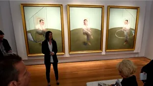 Un triptic de Francis Bacon estimat la 75 de milioane de dolari, scos la licitaţie pe 13 mai - FOTO