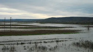 Cod galben de inundaţii pe râuri din 10 judeţe