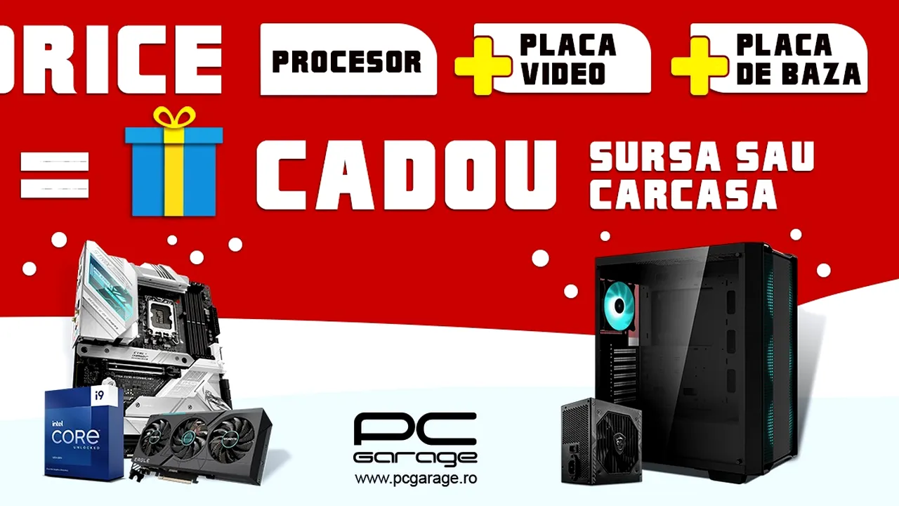 PC Garage lansează campaniile speciale de sărbători