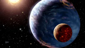 Prima planetă retrogradă, descoperită de astronomii britanici