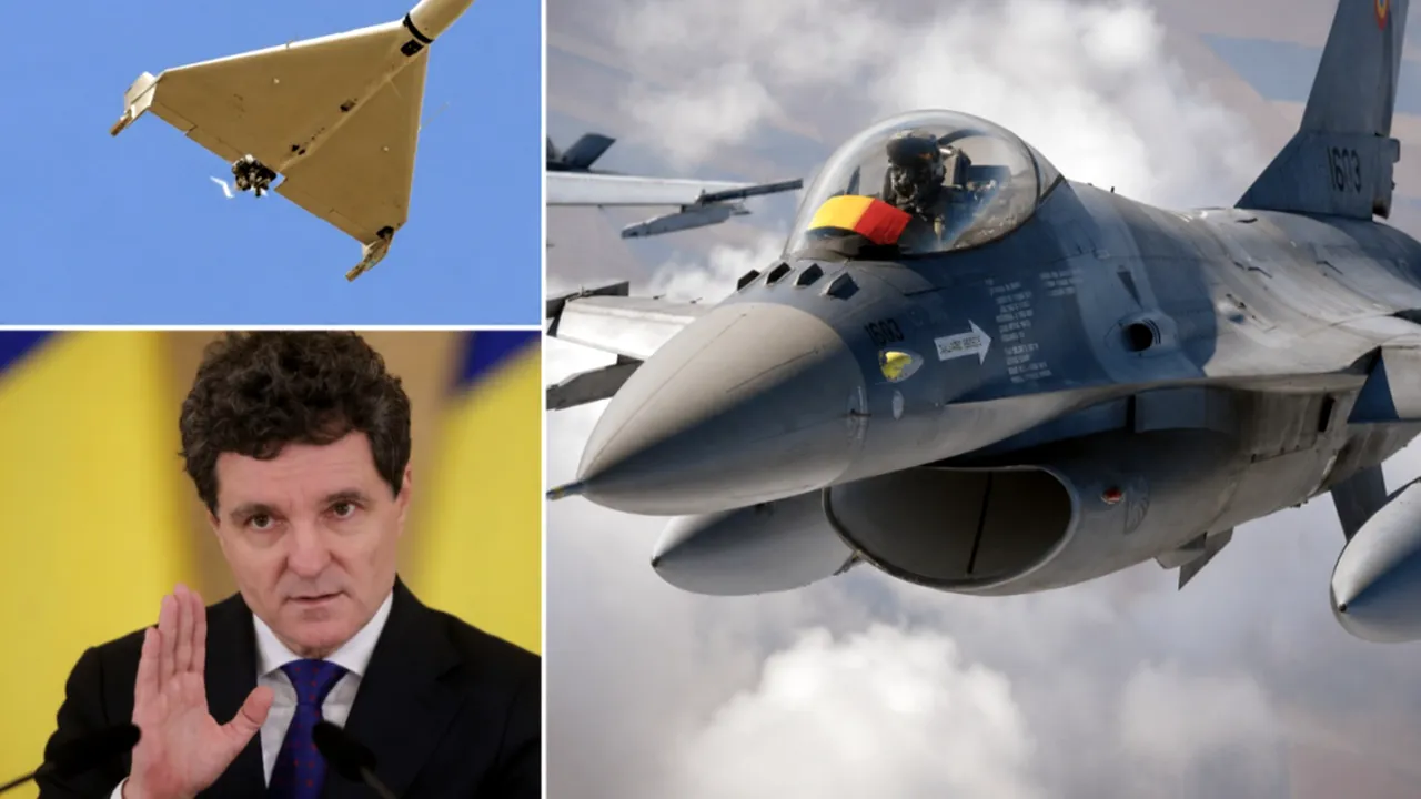 A drone was shot down over Romania. Announcement by Nicușor Dan