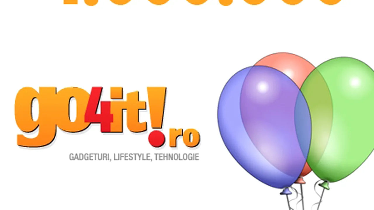 Go4it a depăşit bariera de un milion de vizitatori unici pe lună