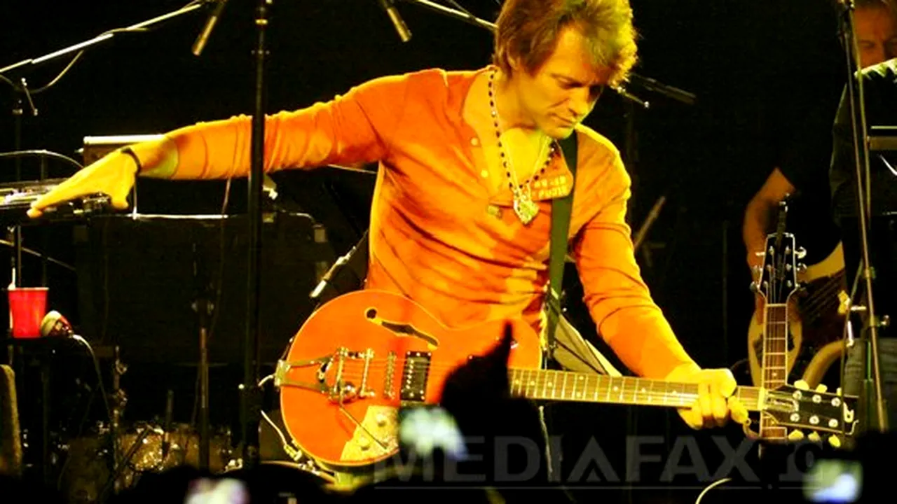 Accesul la concertul de duminică al trupei Bon Jovi se va face de la ora 16.00