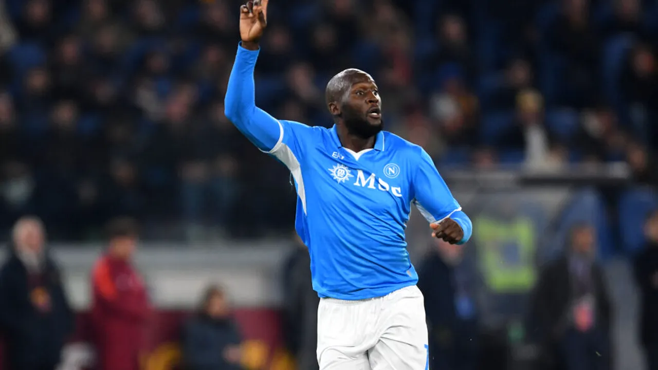 Romelu Lukaku, atacantul echipei Napoli, respinge speculațiile privind o posibilă ruptură cu clubul italian