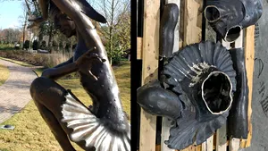Statuia celebrei balerine amerindiene a fost furată şi vândută la fier vechi