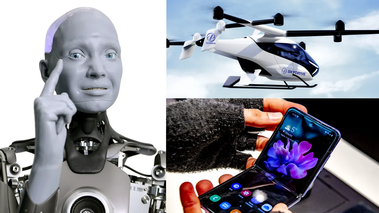 Tehnologiile anului 2022 - de la inteligenţa artificială, telefoane pliabile şi maşini zburătoare la fuziunea nucleară