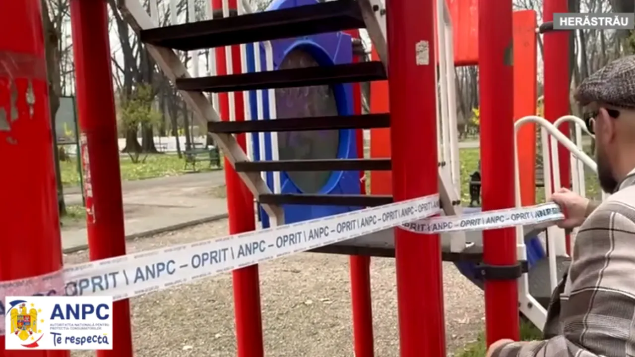 ANPC a închis definitiv locurile de joacă din Parcul Herăstrău. Mai multe unități alimentare au fost amendate