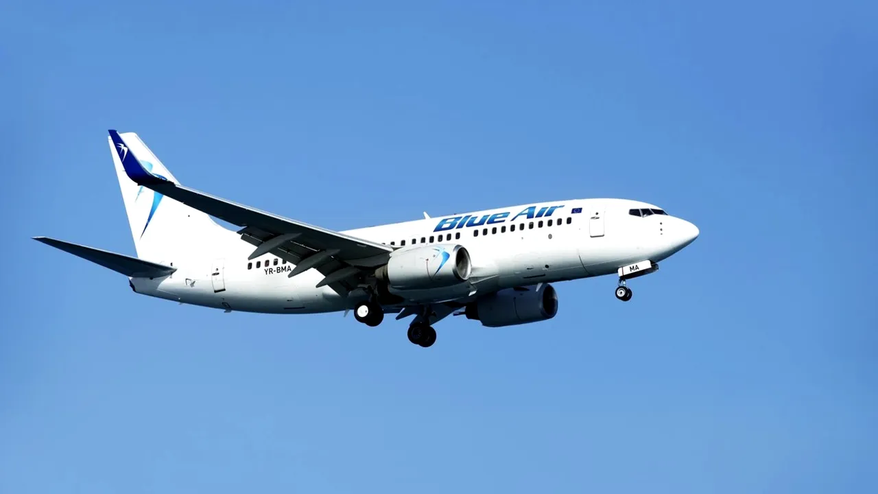 Blue Air are nevoie de un credit de 40-60 de milioane de euro pentru a trece peste criza COVID-19