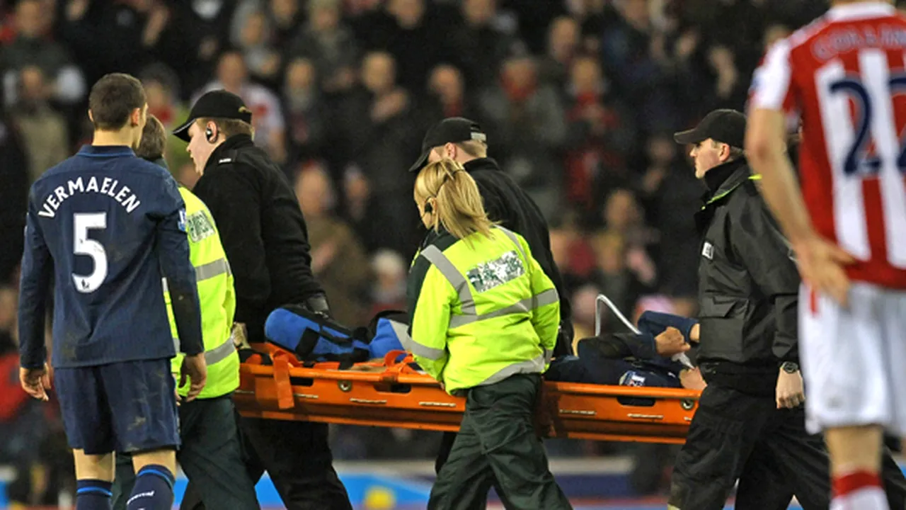 Accidentare gravă pentru fotbalistul echipei Arsenal, Aaron Ramsey - VIDEO