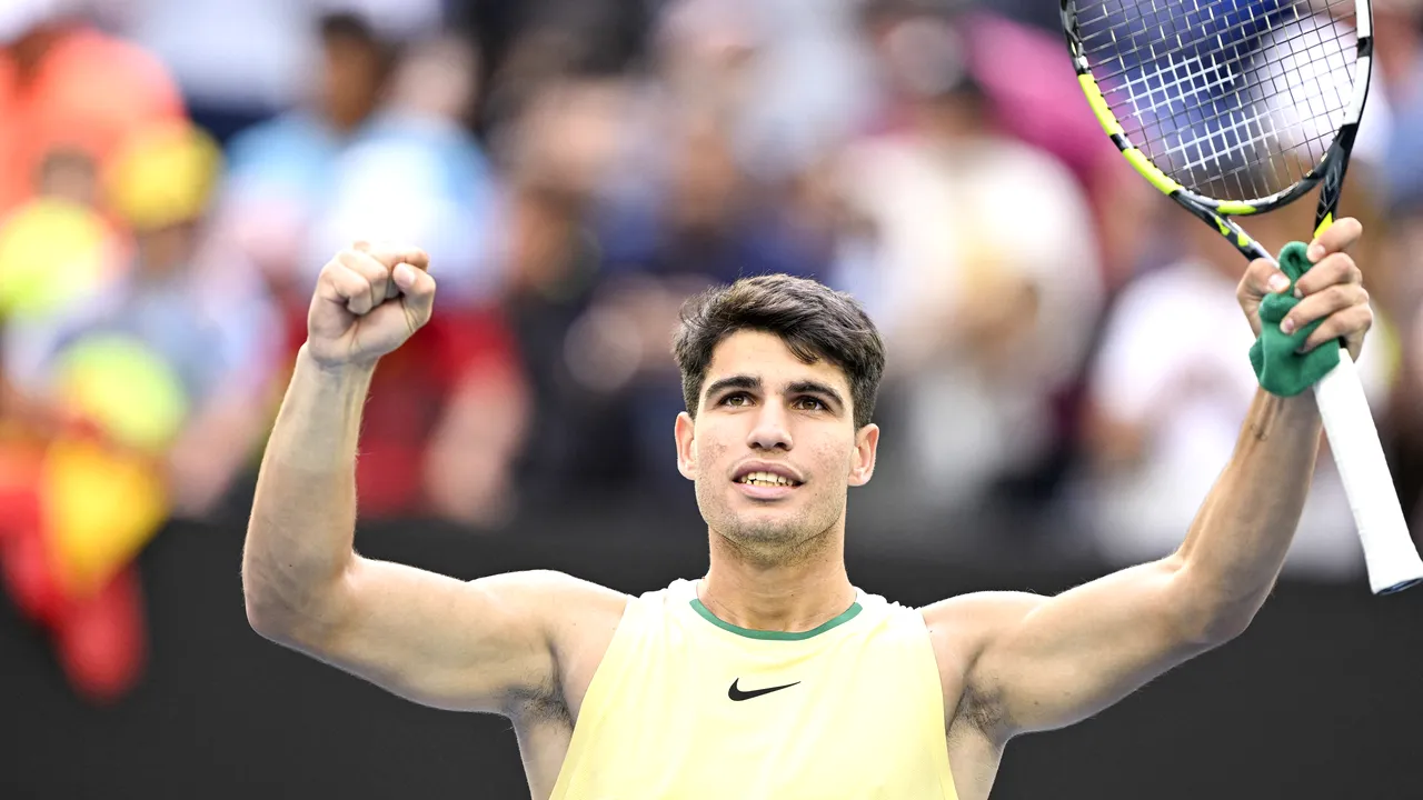 Carlos Alcaraz s-a calificat în turul al patrulea la Australian Open