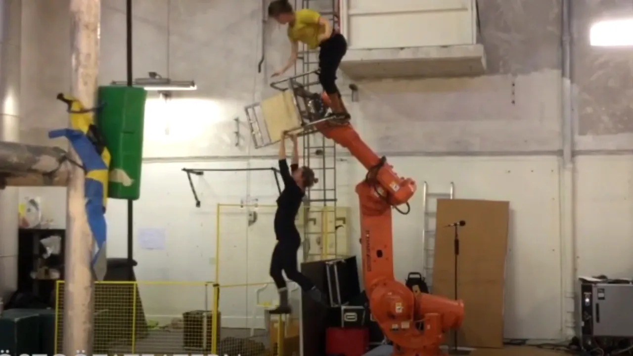 Un robot a obţinut în instanţă dreptul de a apărea în spectacole de acrobaţie