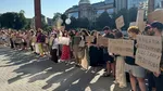 Val de proteste în Ucraina după demiterea ministrului Apărării. Manifestanții îi cer lui Zelenski să revină asupra deciziei